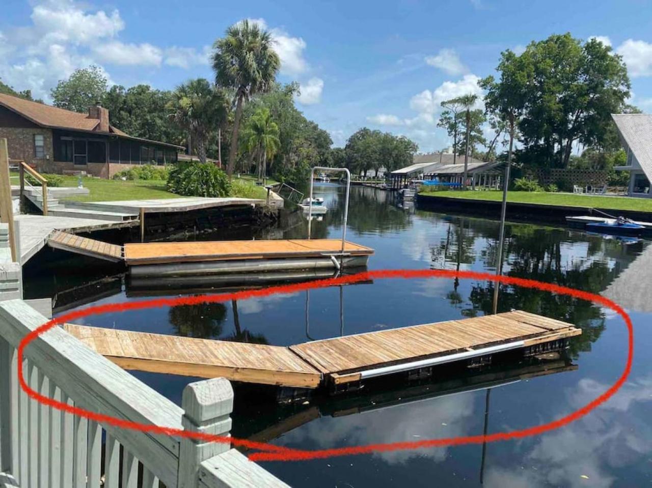 3 Bedroom 2 Bath With Hot Tub, Game Room And Boat Slip Crystal River Buitenkant foto